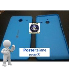 SCOCCA COPRI BATTERIA COPERCHIO COVER POSTERIOR NOKIA MICROSOFT LUMIA 640 XL BLU