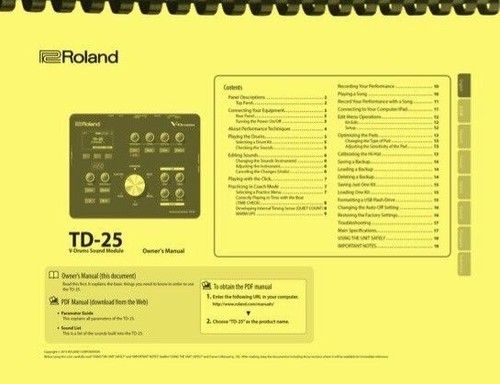 Roland drum sound module - drum,