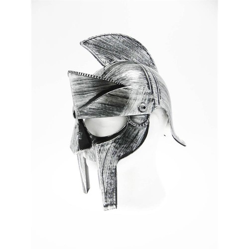 Elmo gladiatore romano argento - elmo,