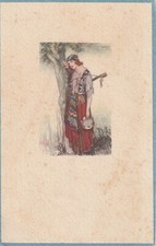 C1 - Cp Cartolina Illustrata Costumi Donna - Fp Nvg