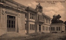 Genova Sampierdarena facciata del Nuovo ospedale F. piccolo  spedita