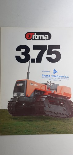 Itma trattore cingolato 75 - trattore, 3.75