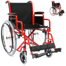 Sedia rotelle pieghevole ad - sedia,