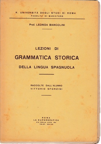 Lezioni grammatica storica - di,