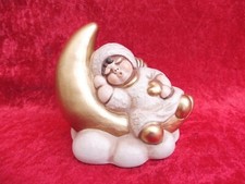 Bella Statua In Ceramica, Angelo Sul Luna, Thun!