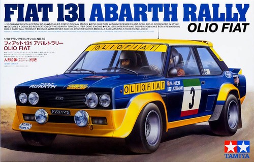 Fiat 131 abarth rally olio - 131,