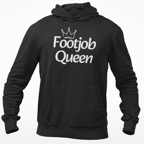 Felpa con cappuccio footjob - con,