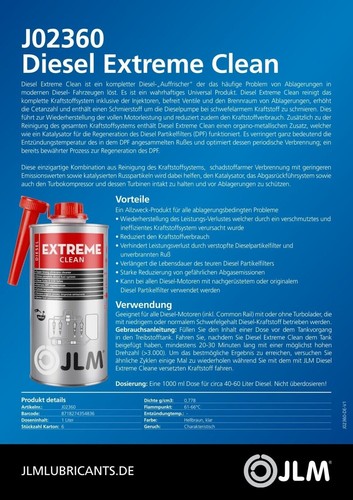 Jlm diesel extreme clean - extreme, /