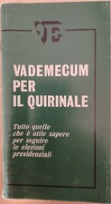 VADEMECUM PER IL QUIRINALE a