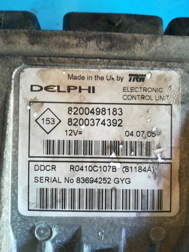 8200498183 centralina motore
