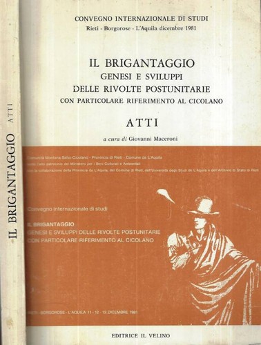 Brigantaggio genesi e - il,