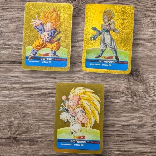 Lotto carte dragon ball z - dragon,