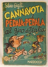 old book libro 1950 CANNAVOTA PEDALA-PEDALA al giro d'Italia Vinicio Berti
