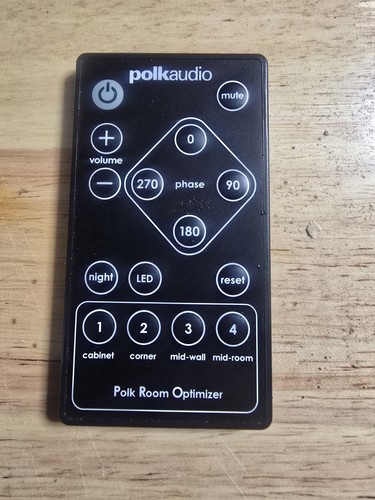 Polk audio room optimizer - audio,