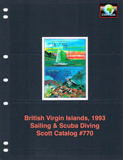 $9,00 Scott Value - 1993 BVI