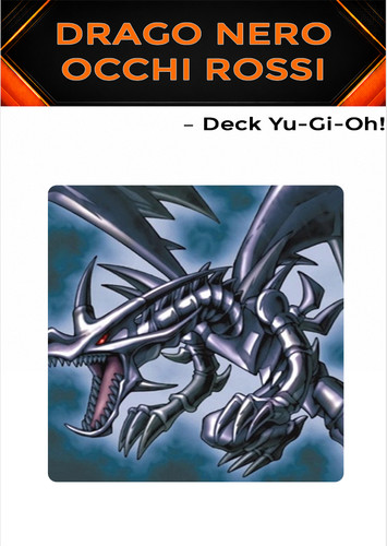 Yugioh mazzo deck drago - yugioh!,