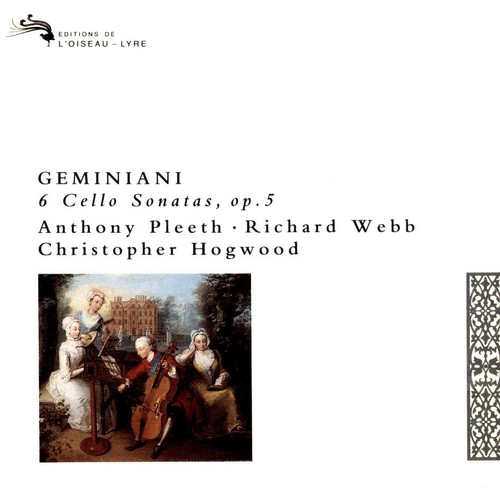 Geminiani cello sonatas - cello, 5
