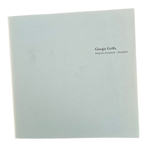 Giorgio griffa kunsthalle - giorgio,