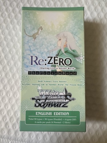 Weiss schwarz english zero - english, re:zero