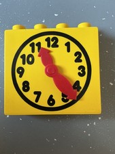 Orologio Lego Duplo. Giallo. Codice 4145