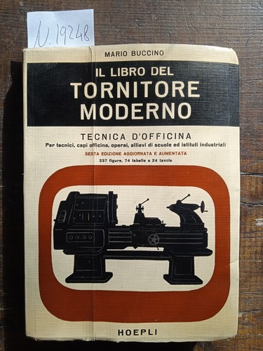 Libro del tornitore - libro,