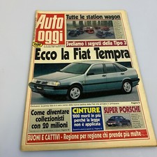 Rivista AUTO OGGI Tempra
