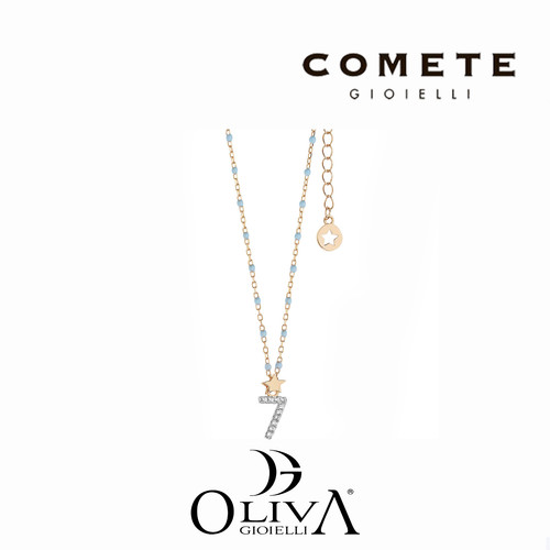 Collana comete stella numeri - collana,