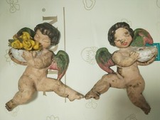 Thun COPPIA Putti ANTICHI da