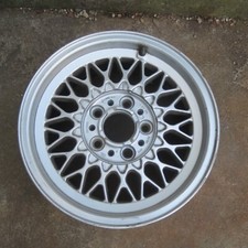 1 cerchio in lega BMW serie 5 E34 7x15" ET20 1179774 5x120x72,5 anno 1993 auto d'epoca