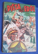 LA PISTA DEGLI EROI Raccolta lire 250 3 Storie Avventurose Dardo 1954 OTTIMO !!