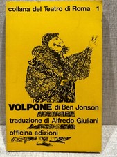 VOLPONE Ben Jonson ed Officine