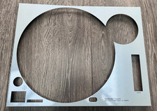 Technics SL-1200 MK2 Polaris Cover piastra frontale blu con serigrafia