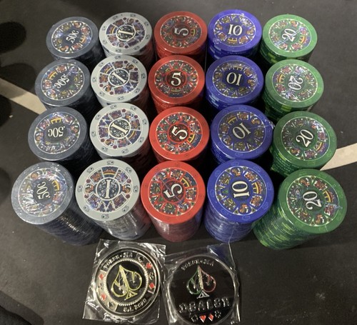 500 fiches poker - 500, da