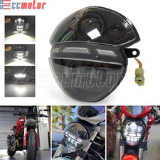 Faro proiettore led moto e drl