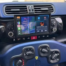 Autoradio 2 DIN Android 11 7" CarPlay GPS BT Wi-Fi per Fiat Panda 2012-24