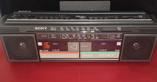 Sony cfs w30l boombox stereo - sony, cfs-w30l