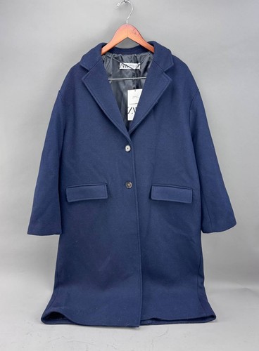 Cappotto donna zara - zara, blu
