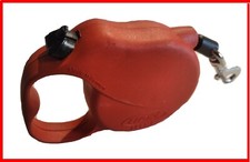 Flexi Mini retraibile avvolgibile automatico guinzaglio rosso 3 metri