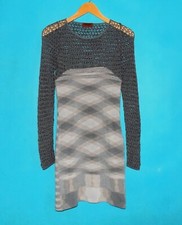 Abito MISSONI Grigio In Lana E Maglia Taglia 40 IT O 36 FR