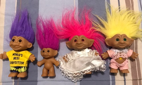 Lotto bambole troll vintage - 4,