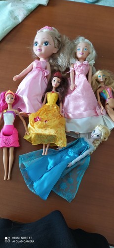 Barbie frozen bambole - , usate