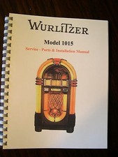 Wurlitzer 1015 Jukebox Manuale
