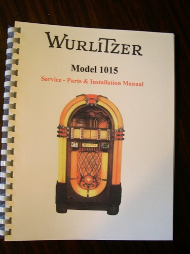 Wurlitzer 1015 jukebox manuale - wurlitzer,