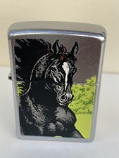 Barrett-Smythe Collection Zippo Lighter  black horse 2008 usato pari al nuovo