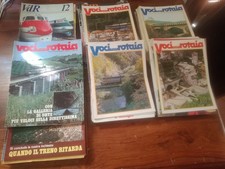 VOCI DELLA ROTAIA-MENSILE DELLE FERROVIE DELLO STATO-LOTTO 120 RIVISTE 1978-1990