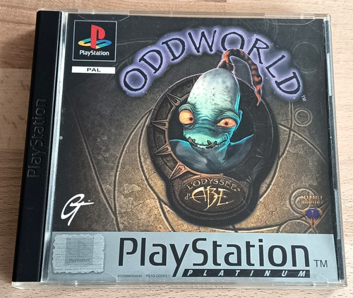 Playstation ps1 oddworld - playstation,