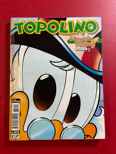 Topolino libretto 2655 walt - topolino,