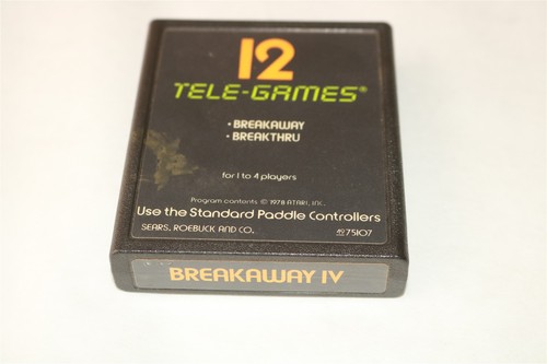 Atari 2600 breakaway iv - atari,