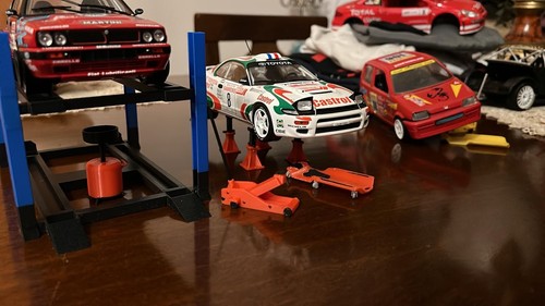 Diorama garage - 1/18,