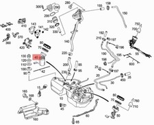 MERCEDES W211 E C219 CLS POMPA